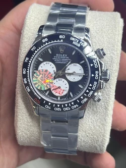 Rolex Cosmograph Daytona with Black Dial and Cerachrom Bezel