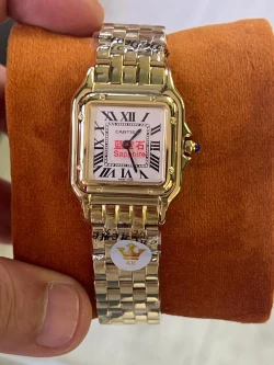 Cartier Panthère White Dial Yellow Gold