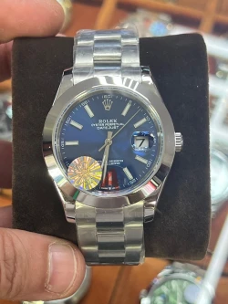 Rolex Datejust Blue Dial Stainless Steel